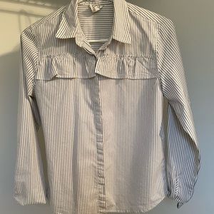 Women long-sleeve white shirt